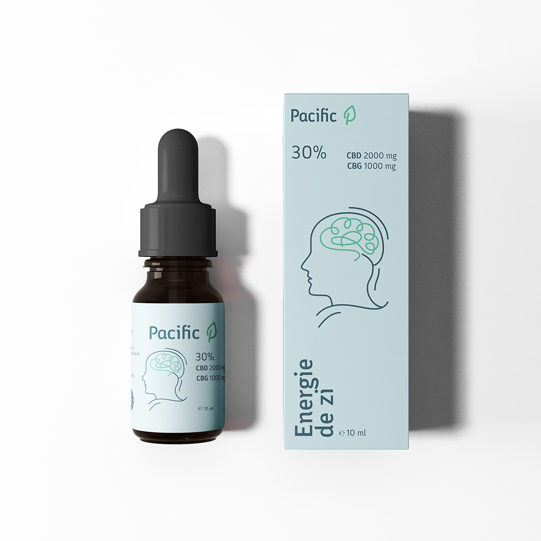 Ulei-CBD-30%-energie-de-zi,-CBD-2000,-CBD-+-CBG,-10-mL,-Pacific
