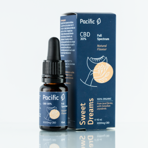 Ulei CBD 3000 Full Spectrum 30%, Utilizare Zilnică, 10 mL, Pacific
