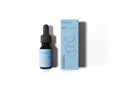 Ulei CBD Full Spectrum 20%, CBD 2000 mg, Pentru Începători, 10 mL, Pacific